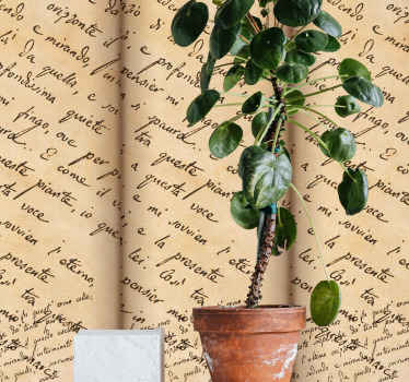 Infinito leopardi báseň chodba tapeta - TenStickers