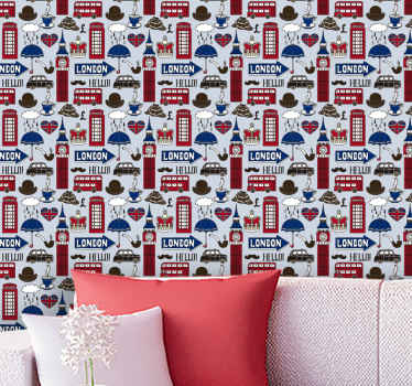 Best of British London City Wallpaper - TenStickers