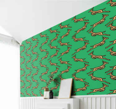 Løpende gaseller tapet dyr - Tenstickers
