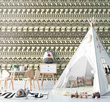 Egyptiske dyremotiver tapet dyr - Tenstickers