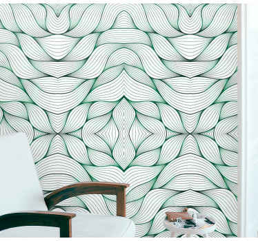 Geometrický vzor Dopisní tapeta - TenStickers