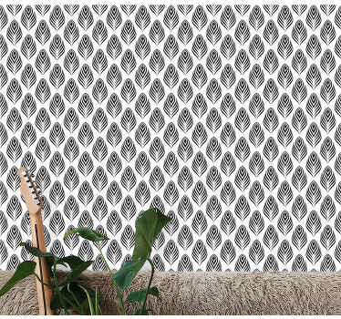 Papel tapiz geométrico intrincado geométrico - TenVinilo