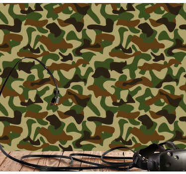 Camouflage design Wallpaper - TenStickers
