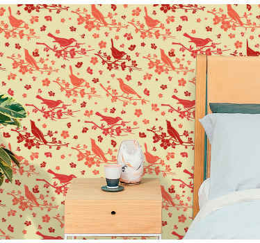 花 壁紙 観賞用鳥小屋 - TENSTICKERS