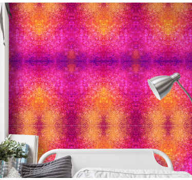 Tapete Abstrakt abstrakte wärme - TenStickers