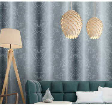 Børstet metall tapet metall - Tenstickers