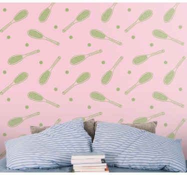 Vzor tenisových raket Tapeta tečka - TenStickers