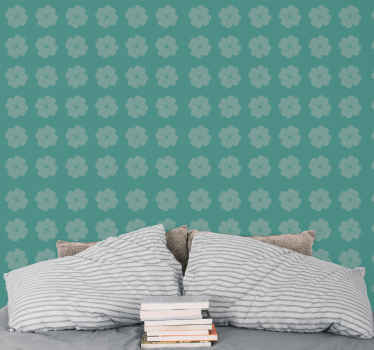 St. Patricks day pattern leaf wallpaper - TenStickers