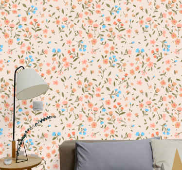 Tapete Natur blumenblüten-anhänger - TenStickers