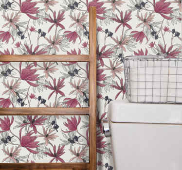 Papier peint floral exposition botanique florale - TenStickers