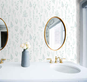 墙纸花卉 植物群 - TenStickers