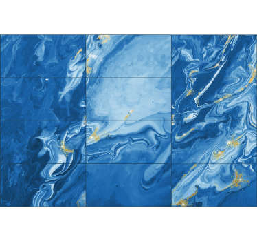 Looking for some stunning stone wallpaper with which to decorate that spare wall or room! Looking for it to be blue? We have you covered!