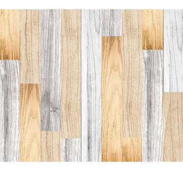 Magnificent luxury wallpaper with a pattern imitating wood in neutral tones. Ideal for decorating the walls of your living room.