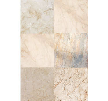 This textured wallpaper is the perfect alternative for those who want a marble wall at a low cost. Easy to apply and includes instructions.