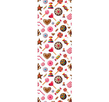 Bring a little much-needed sweetness into your life with this awesome biscuit assortment wallpaper. Free worldwide delivery available!