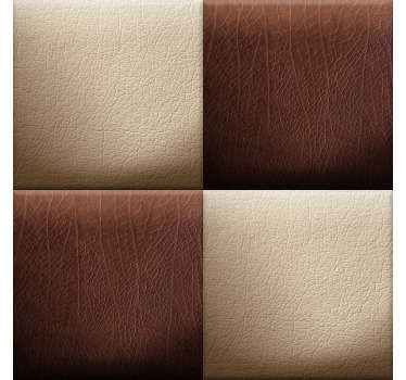 Looking at this patterned wallpaper, you can see the design of squares that look like chessboard as well as a box full of tasty chocolates. Try them!