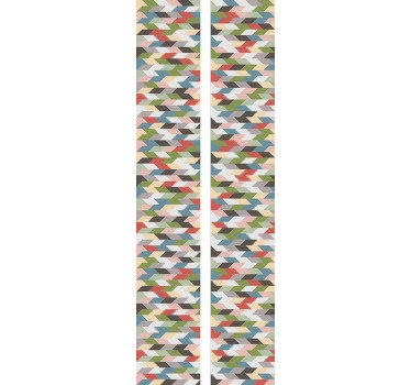 Vous n'avez besoin de rien d'autre dans votre vie lorsque vous avez ce papier peint moderne dans votre salon. Cela rendra vos pièces plus grandes.