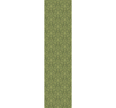 Ornamental wallpaper is a perfect way to change your boring walls into spectacular piece of art. The design consists of lightly green flowers.