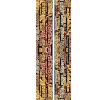 The design of red stones will be perfect for your living room, it goes perfecttly with any type of furniiture you might have. High quality!