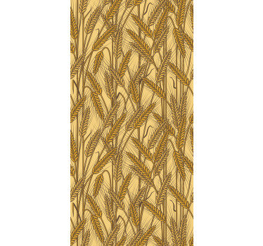 Vintažiniai kaimo geltoni tapetai - „Tenstickers“