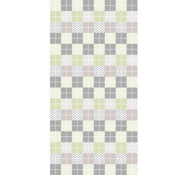 This living room wallpaper with squares might be yours. All you need to do is to choose the size you need and order it now online!