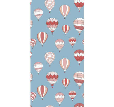 Papier peint chambre enfant motif de ballon - TenStickers