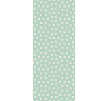 Flower wallpaper with daisies that are the symbol innocence, childhood and freedom will be a perfect decoration in your children's bedroom!
