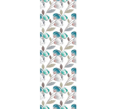 Fine flowers Flower Wallpaper - TenStickers