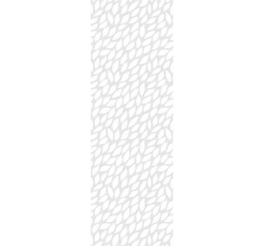 This modern wallpaper with a pattern of seamless white flowers on a light gray background is exactly the decoration you need for your home.