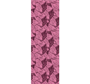 Růžové džungle lesní tapeta - TenStickers