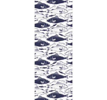 O hârtie de perete de pește sub apă submarină pentru a decora un spațiu cu glam. Este disponibil în orice dimensiune necesară și este ușor de aplicat