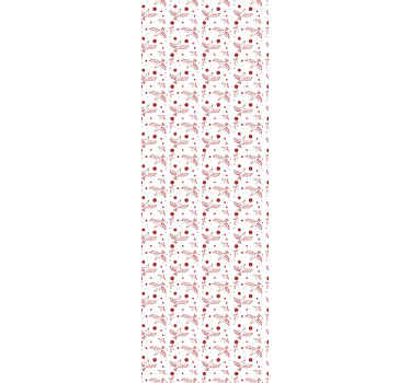 Birds texture Animal Wallpaper - TenStickers