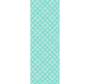 Papel tapiz ornamental diseño de patrón intrincado - TenVinilo