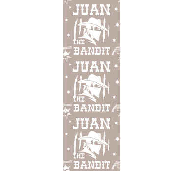 Papier peint chambre bébé thème cow-boy - TenStickers