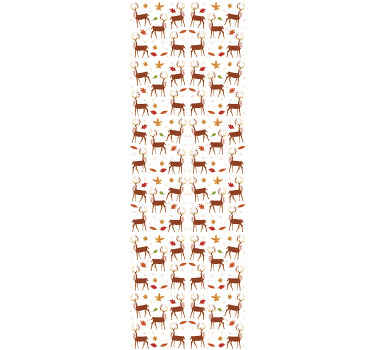 Deer Animal vinyl Wallpaper - TenStickers