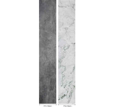 Grey marble  Marble Wallpaper - TenStickers