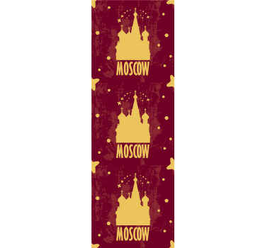 Moscow Landmark Design city wallpaper - TenStickers