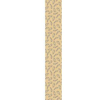 Seashell tiles Shell Wallpaper - TenStickers