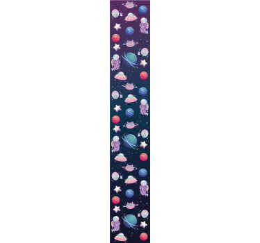 Papier peint chambre enfant aventure spatiale - TenStickers