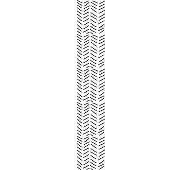 Maľované pásy zvislá tapeta - Tenstickers