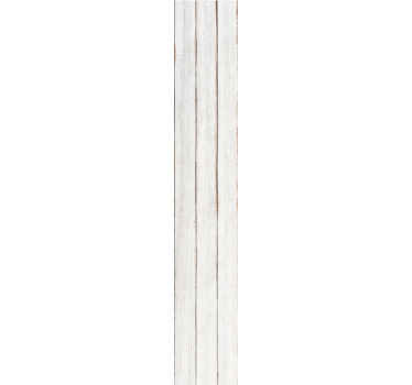 Textured white panels wood effect wallpaper - TenStickers