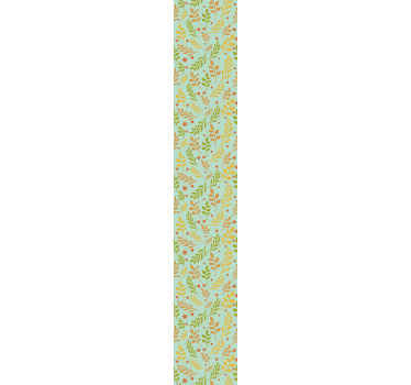 Papel pintado floral arreglo de vegetación - TenVinilo