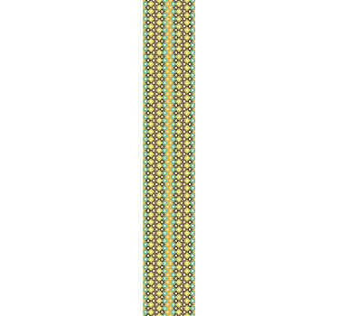 Beautiful rhombus Classic Wallpaper - TenStickers