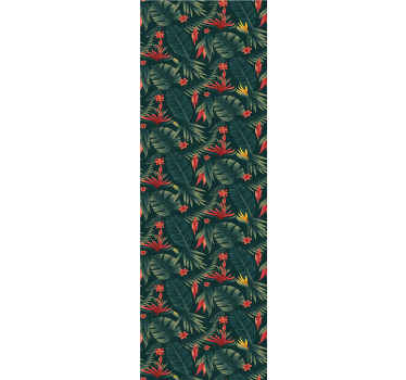 Lindo papel de parede de padrão de flores tropicais que você não gostaria de perder para decorar sua casa. é original, duradouro e fácil de instalar.