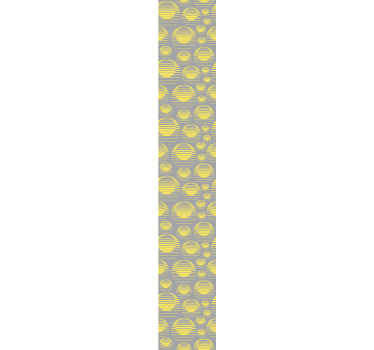 Sol retro desenhar papel de parede abstrato amarelo cinza de nossa coleção de produtode papel de parede abstrato. Fabricado com material de alta qualidade e duradouro.