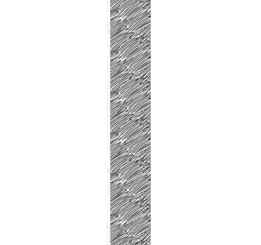 Papel pintado moderno Adorno negro moderno - TenVinilo