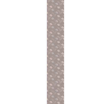 Ružové a sivé listy listové tapety - Tenstickers