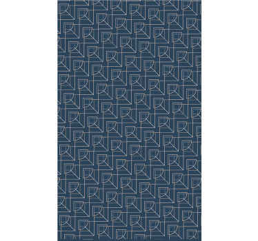 Tapete geometrische Muster design mit geometrischen formen - TenStickers