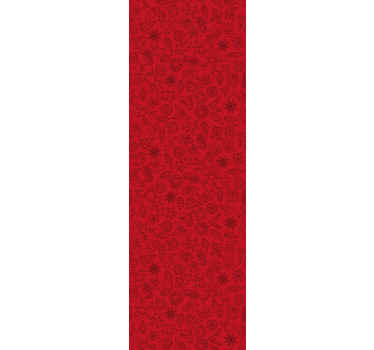 Two tones decorations Christmas Wallpaper - TenStickers