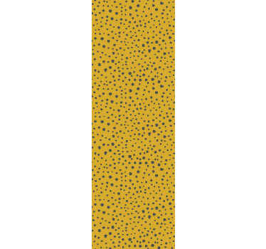 Sivé a žlté bodky tapety pre africké umenie - Tenstickers